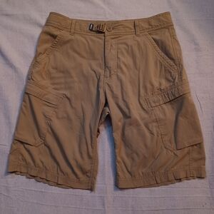 REI Co-op Tan Relaxed Cargo Shorts Men's Waist 32